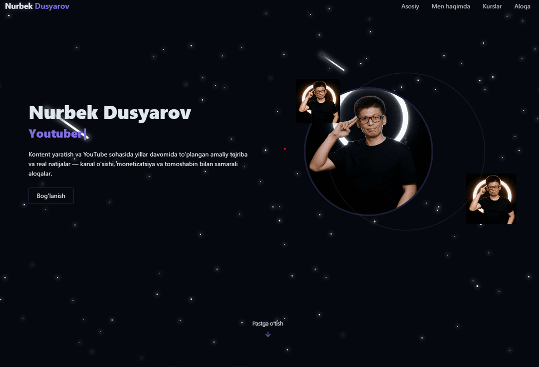 Nurbek Dusyarov Youtuber